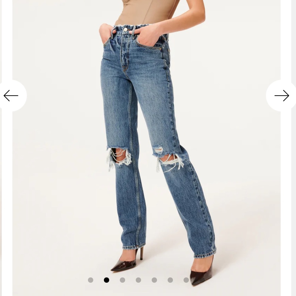 Good American “Good Icon” Jeans